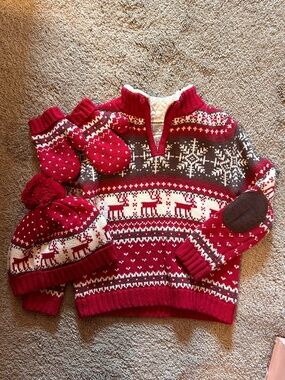 Ministry of Rascals sweater set, size 4